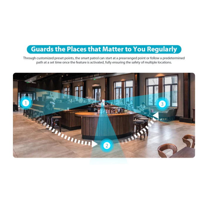 DAHUA | DH-H3B-H5B 3MP & 5MP Indoor Fixed-focal WiFi Pan & Tilt Network Camera │Human & Pet Detection │Sound alarm │Night vision